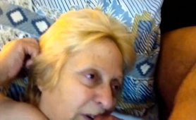 Fat Blonde Lady With A Huge Ass Feeds Her Hunger For Cock