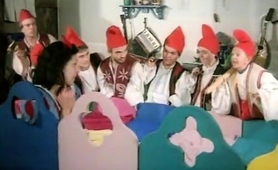 Horny Snow White Getting Fucked Hard By The Seven Dwarfs