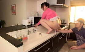 Stacked Asian Housewife Gets Her Pussy Toyed And Fingered
