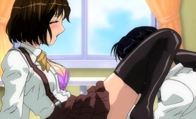 Hentai Schoolgirl With Big Boobs Submits To A Deep Fucking