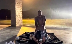 ebony-babe-enjoys-a-wild-ride-on-a-big-black-cock-outside