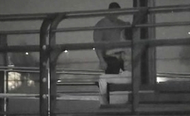 Lucky Guy Receives A Wonderful Blowjob In A Public Place