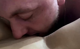 Looking At His Wife I Could Not Resist And Licked Her Pussy
