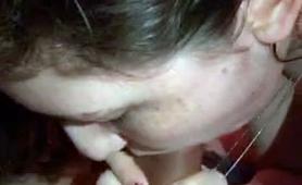 Sensuous Amateur Wife Sucking The Life Out Of Pov Cock